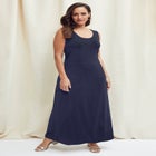 Stretch Knit Tank Maxi Dress image number 0
