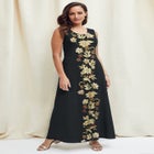 Stretch Knit Tank Maxi Dress image number null