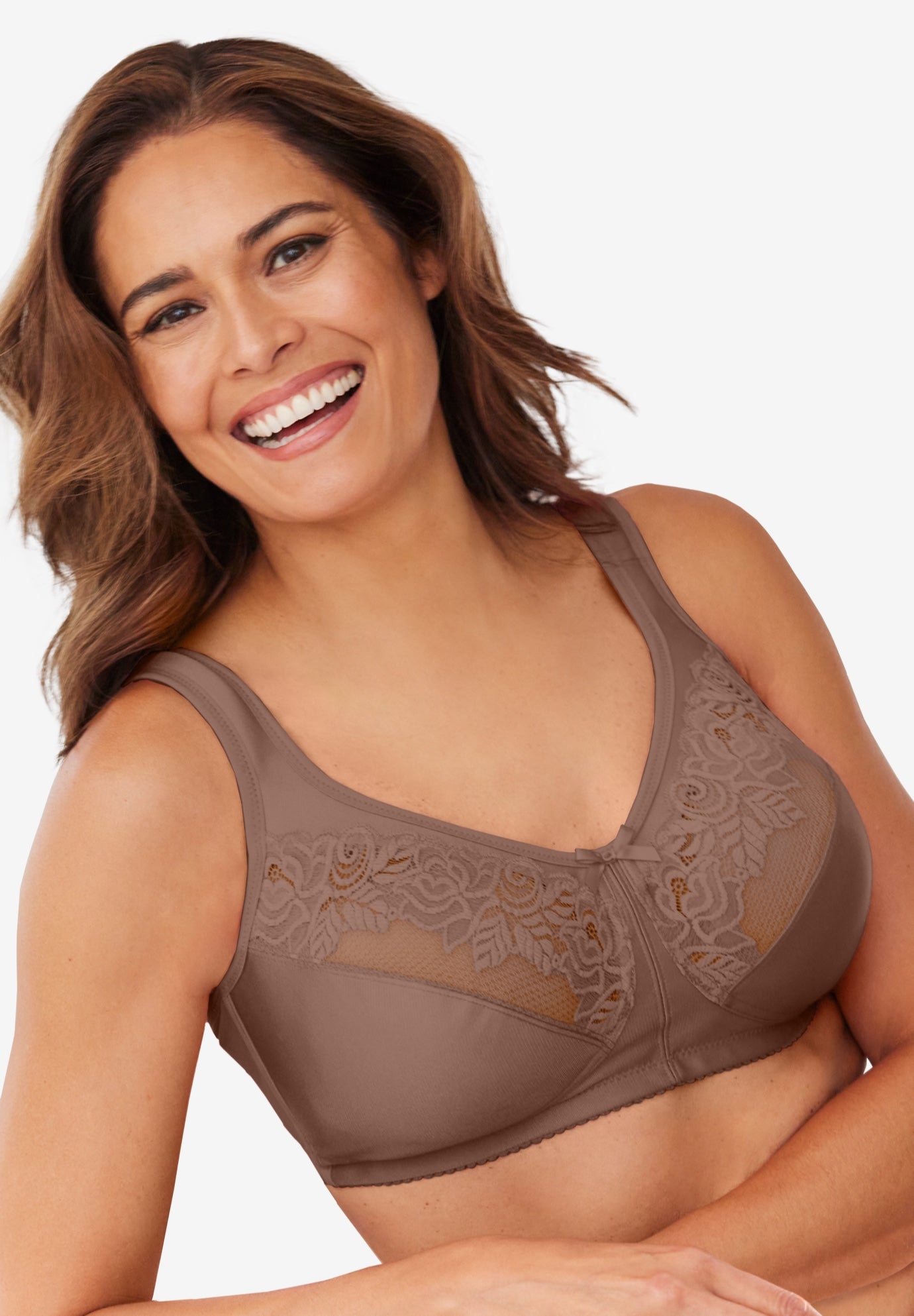 Lace Minimizer Bra image number 0