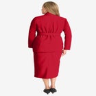Belted Skirt Suit image number null