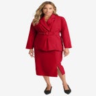 Belted Skirt Suit image number null
