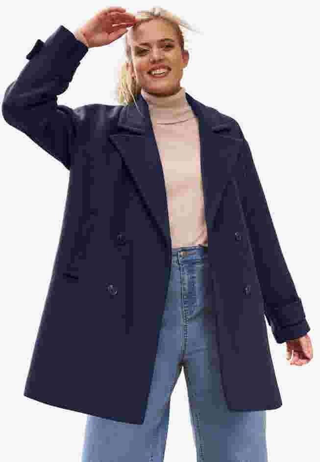 Double Breasted Peacoat image number 0