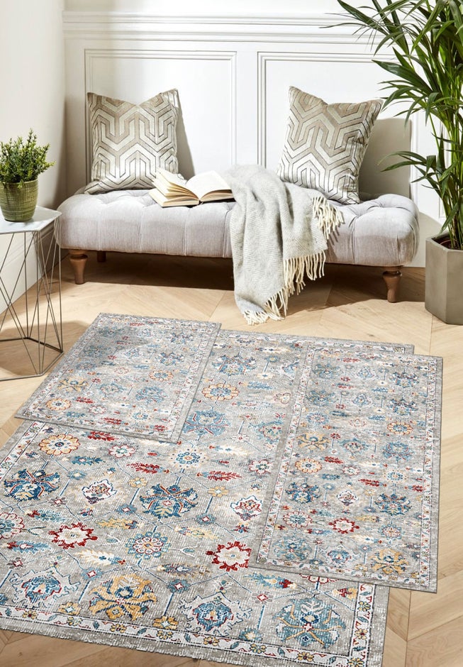 3-Pc. Paris Washable Rug Set image number 0