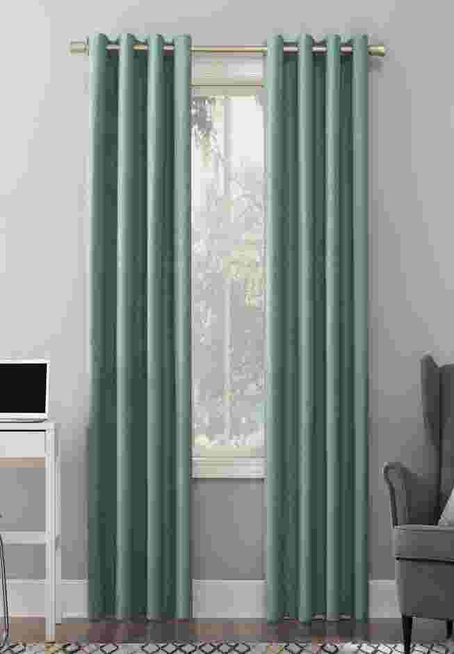 Cameron Texture Grommet Window Panel image number 0