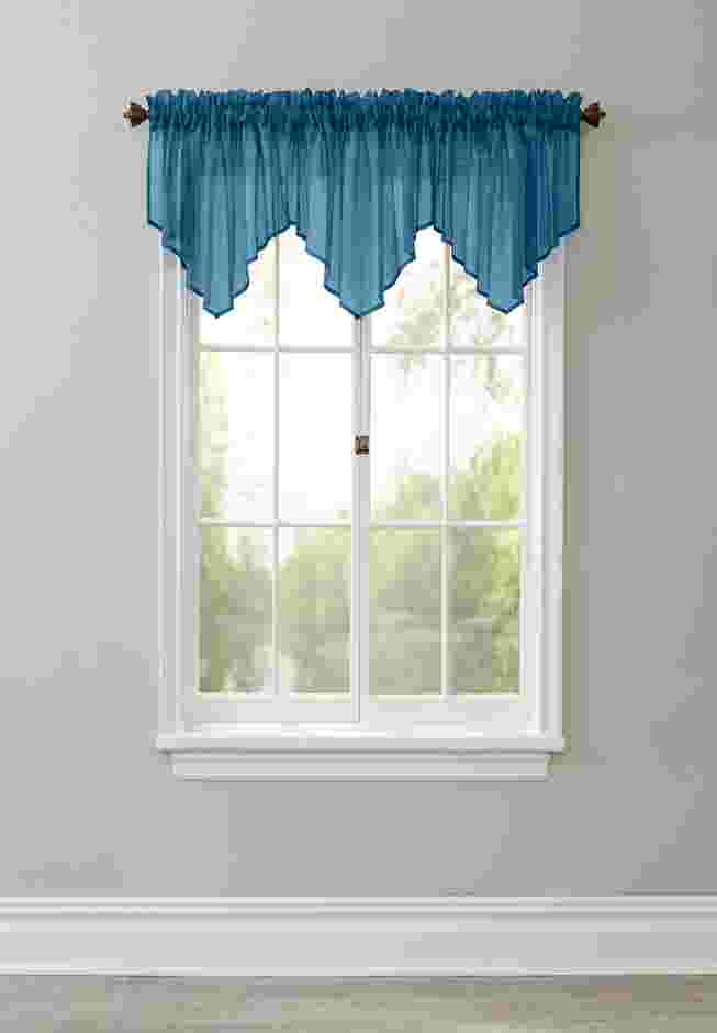 BH Studio Sheer Voile Ascot Valance image number 0