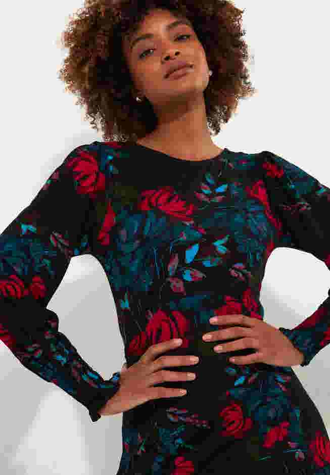 Stretch Knit Jersey Maxi Dress image number 3