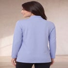 &frac14; Zip Collar French Terry Sweatshirt image number 1