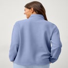 ¼ ZIP COLLAR FRENCH TERRY SWEATSHIRT image number null