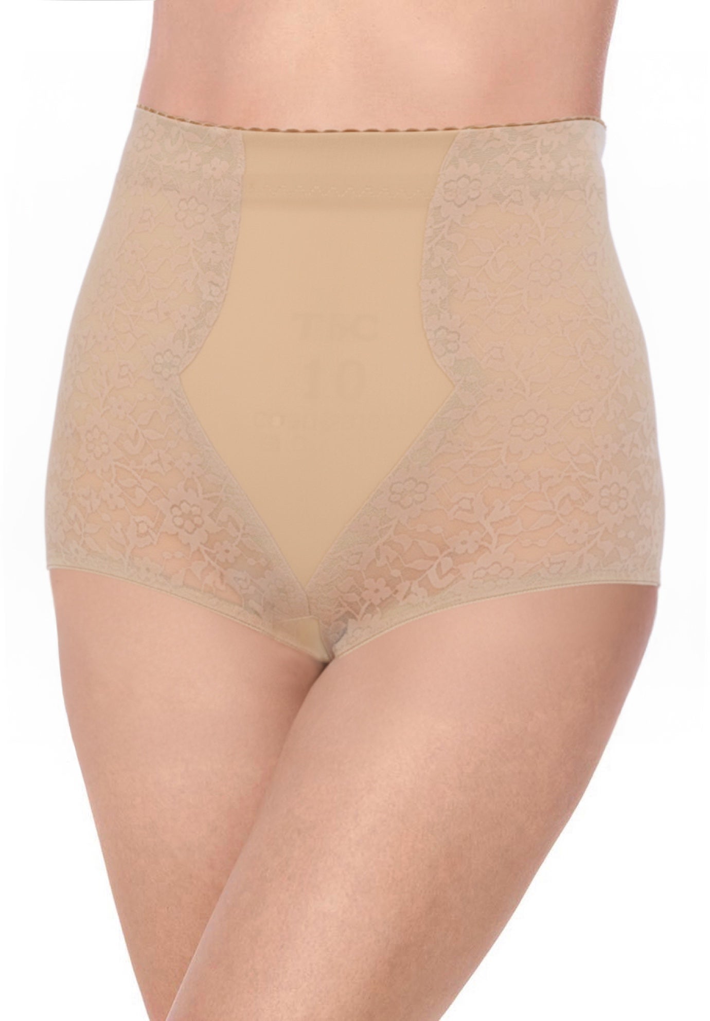 Plusform&reg; Firm Control Lace Brief Shaper image number 0