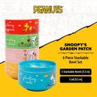 Snoopy’s Garden Patch Stackable Bowls, Set of 6 image number null