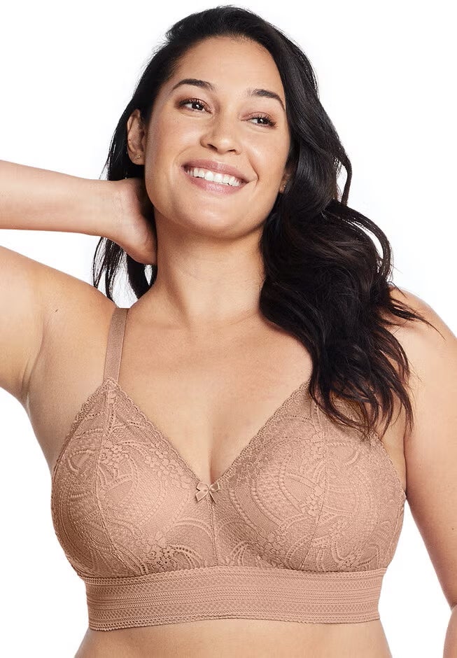 Glamorise® Bramour Gramercy Luxe Lace Bralette image number 0