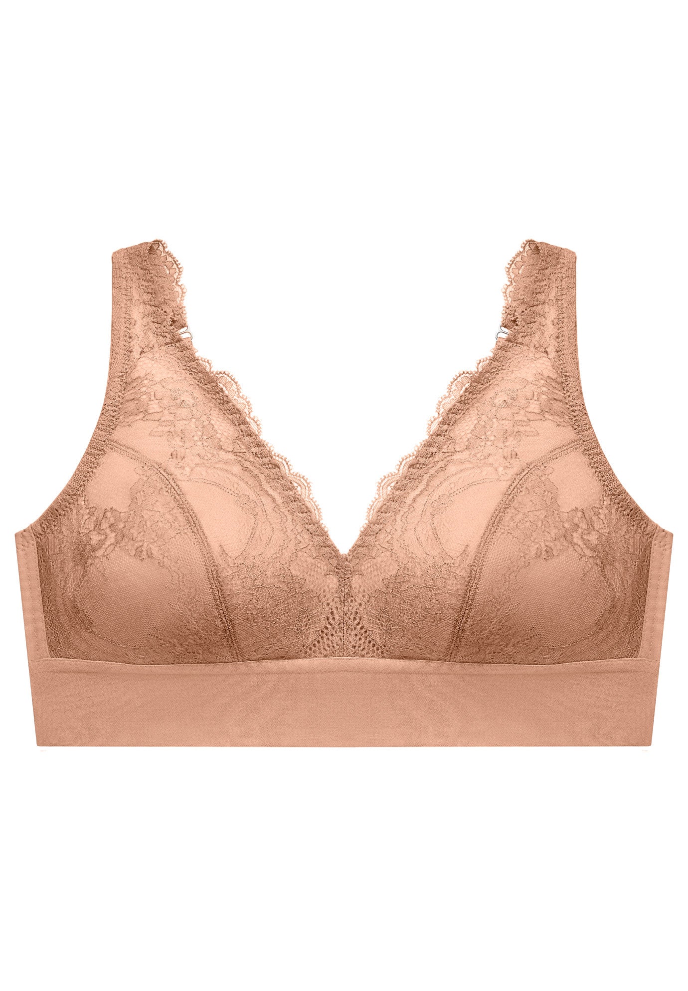 Glamorise&reg; Bramour Lexington Lace Plunge Bralette image number 2