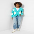 V-Neck Daisy Cardigan image number 1