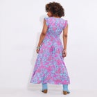 V-neck Ruffle Maxi Dress image number null