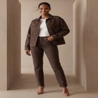 Classic Cotton Denim Straight-Leg Jean image number null