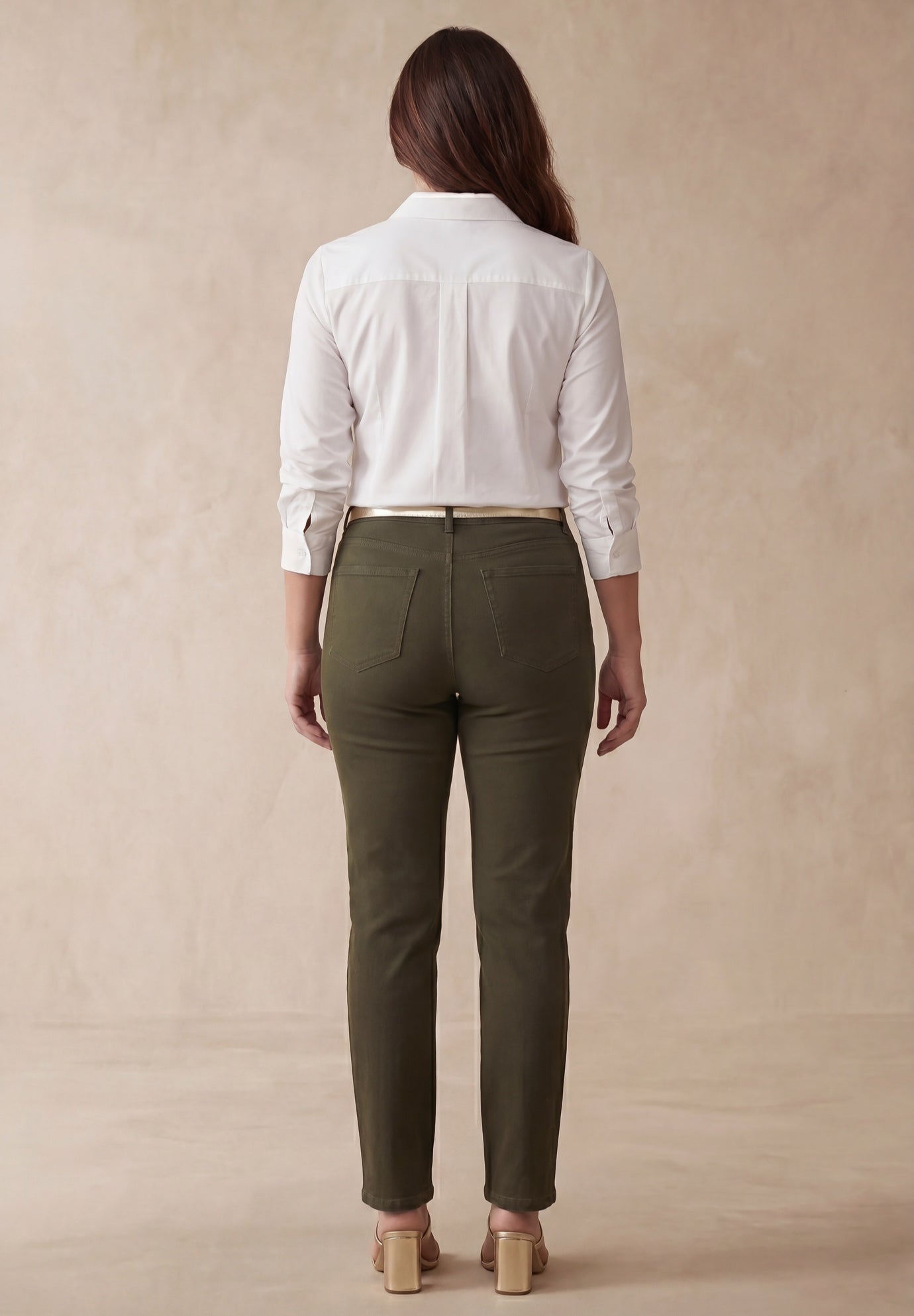 Classic Cotton Denim Straight-Leg Jean image number 3