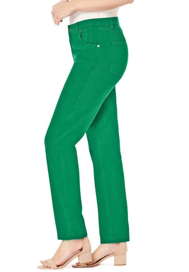 Classic Cotton Denim Straight-Leg Jean image number 2