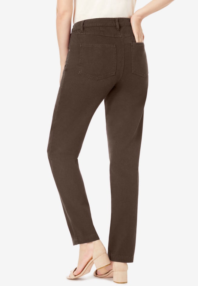 Classic Cotton Denim Straight-Leg Jean image number 2