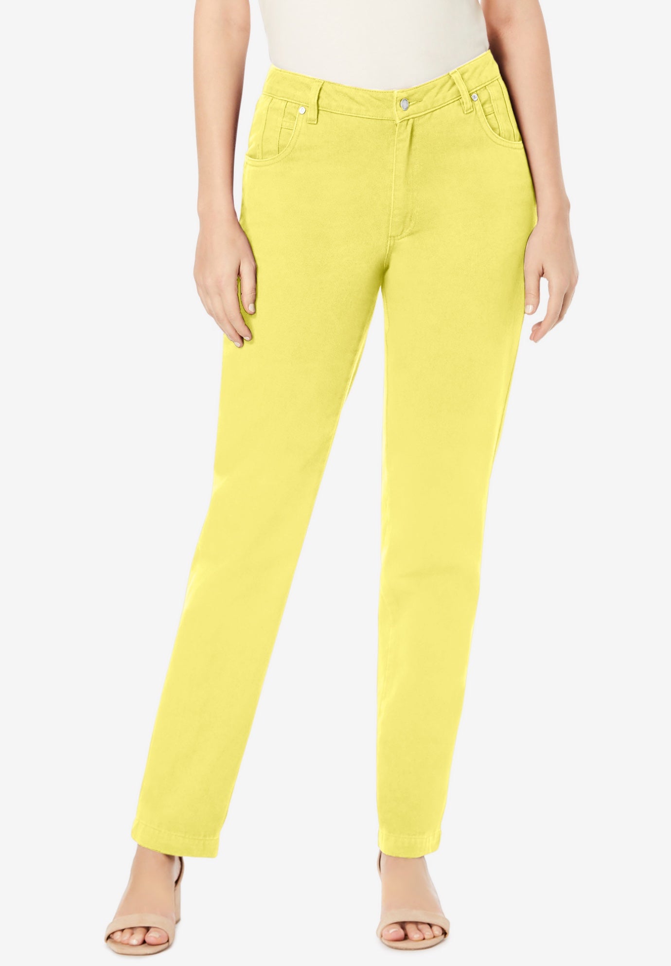 Classic Cotton Denim Straight-Leg Jean image number 0