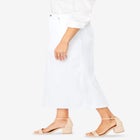 Classic Cotton Denim Midi Skirt image number null