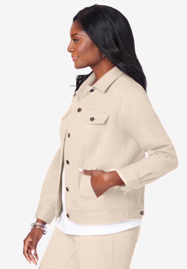 Classic Cotton Denim Jacket image number 1