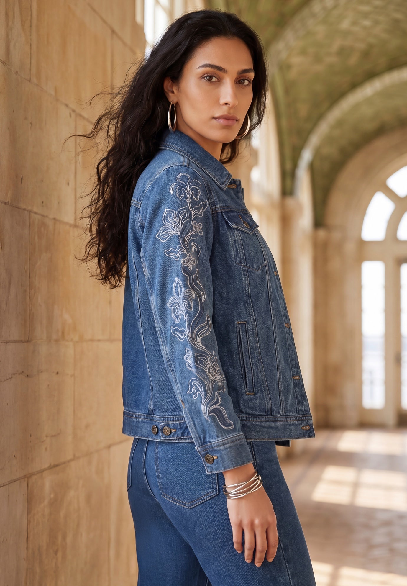 Classic Cotton Denim Jacket image number 0