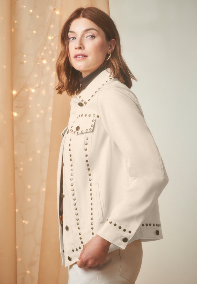 Classic Cotton Denim Jacket image number 1