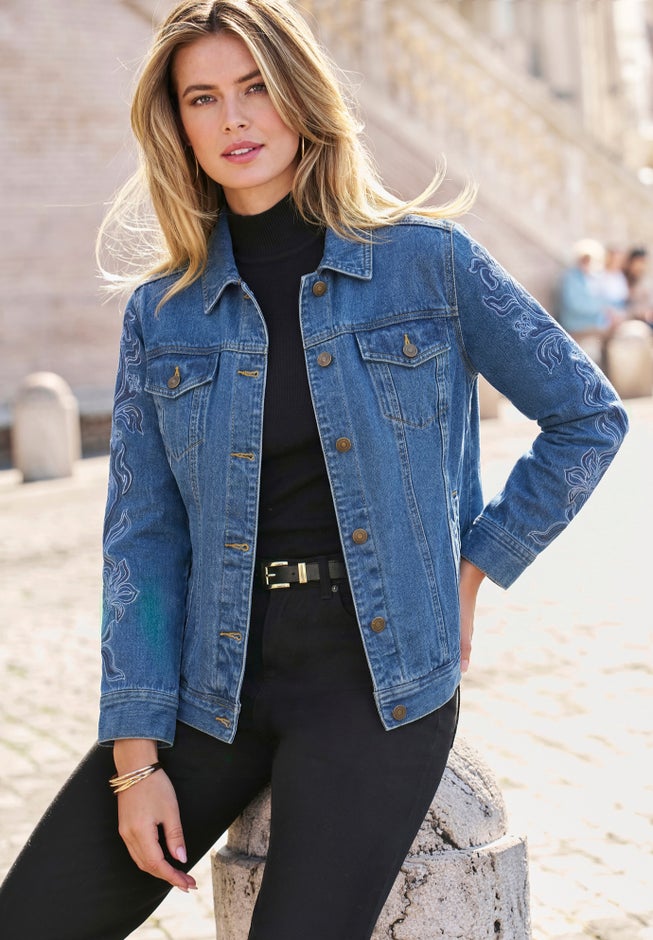 Classic Cotton Denim Jacket image number 2