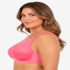Comfort Choice&reg; Full Coverage Sling Double Band Lace Bra image number null