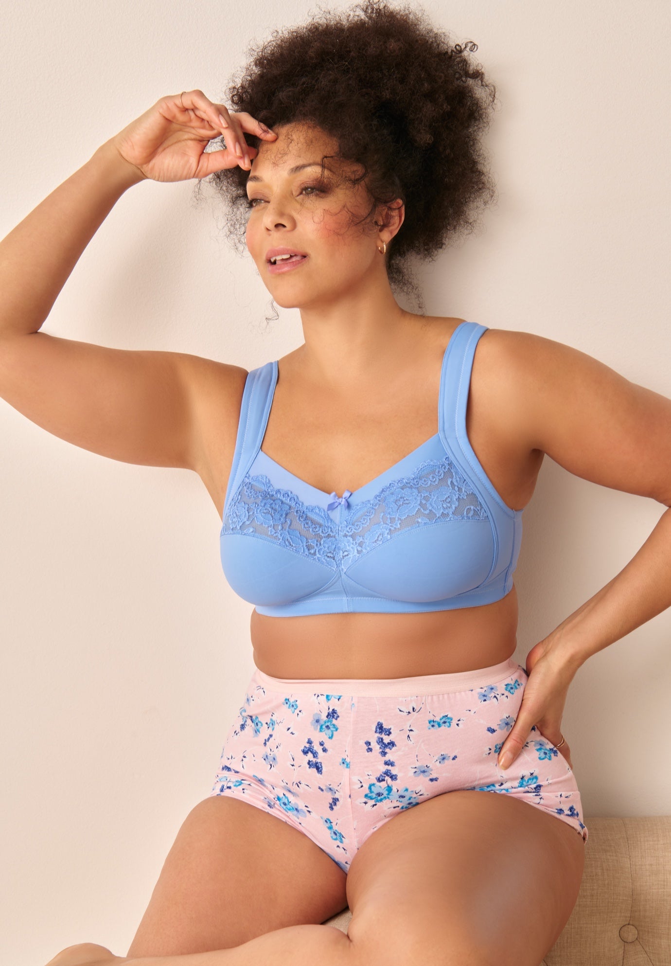 Comfort Choice&reg; Full Coverage Gel Strap Bra image number 6