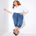 Right Fit&reg; Moderately Curvy Jean Capri image number null