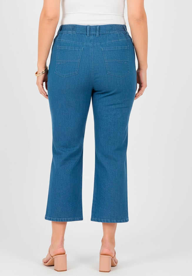 Right Fit&reg; Moderately Curvy Cropped Jean image number 1