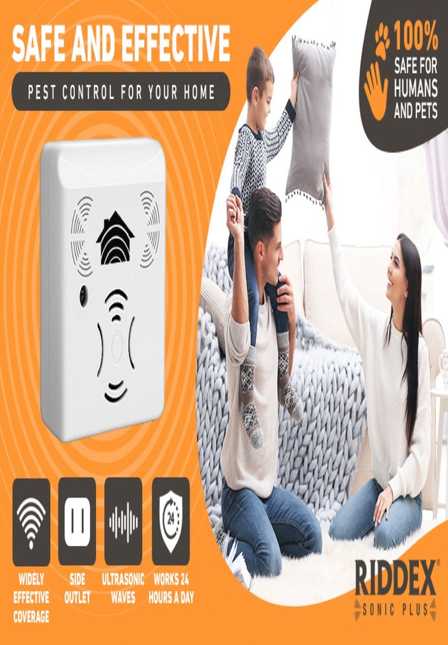 Riddex&reg; Sonic Plus Ultrasonic Pest Repeller, 3-Pack image number 5
