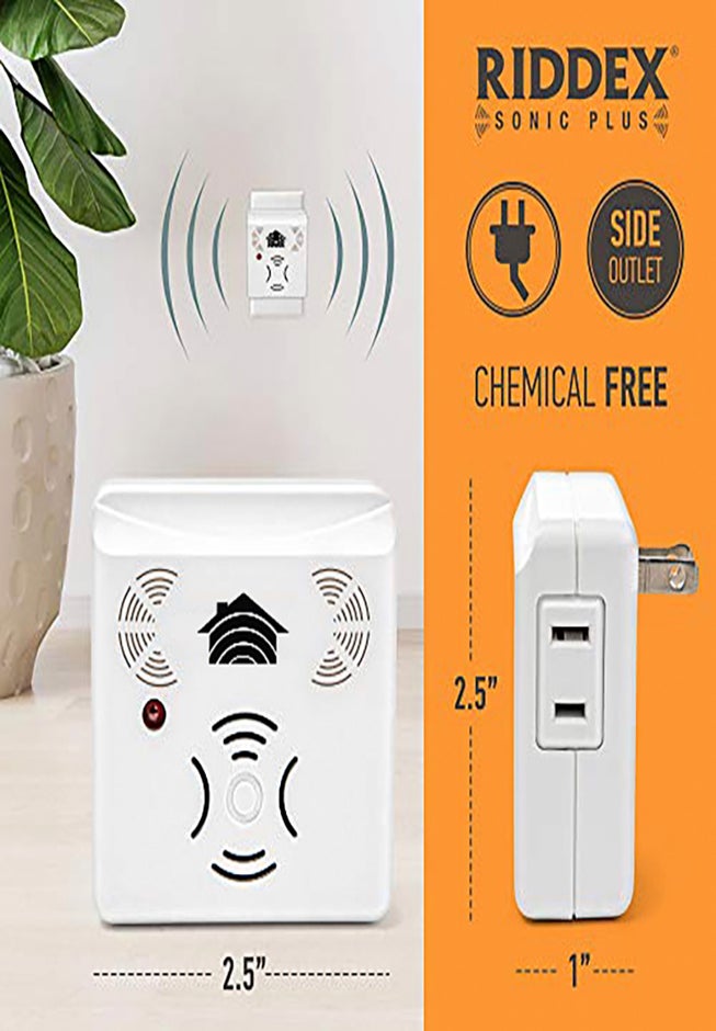 Riddex&reg; Sonic Plus Ultrasonic Pest Repeller, 3-Pack image number 7