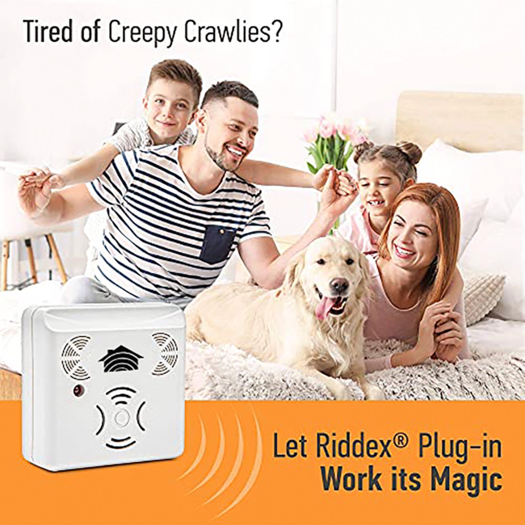 Riddex&reg; Sonic Plus Ultrasonic Pest Repeller, 3-Pack image number 0