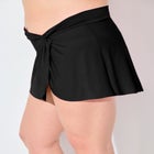 Lightweight Twist Front Swim Skirt image number null