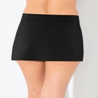 Side Slit Swim Skort with Boyshort image number null