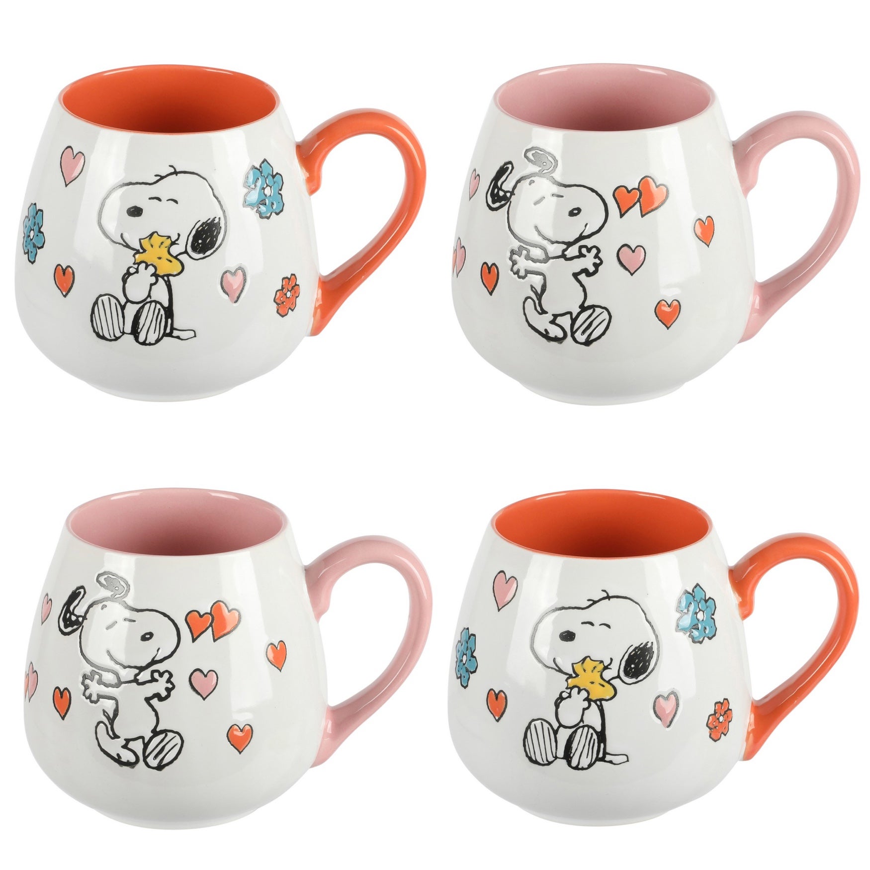 Peanuts® Set of 4 Belly Cups image number 1
