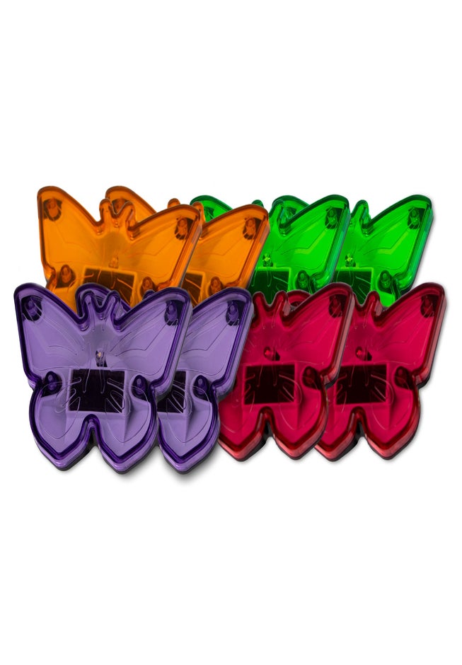  Solar Butterfly Stake Lights, Set of 8 image number 2