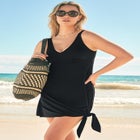 Multi-way Convertible Swim Dress image number 4