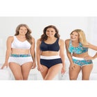 3-Pack Cotton Wireless Bra image number null
