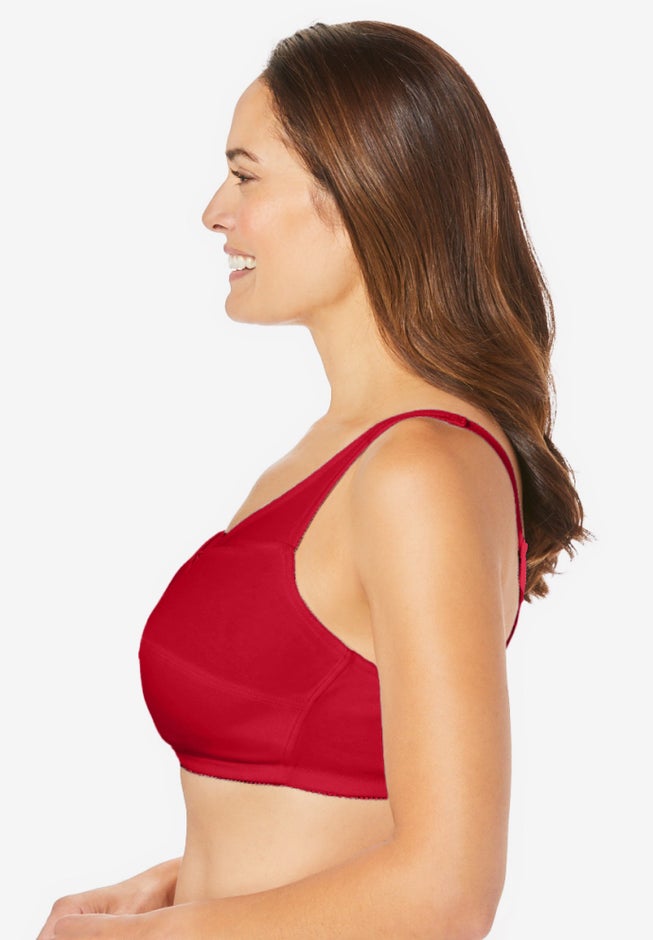3-Pack Cotton Wireless Bra image number 3