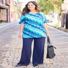 Dream Drape Tie-Sleeve Dolman Top image number null