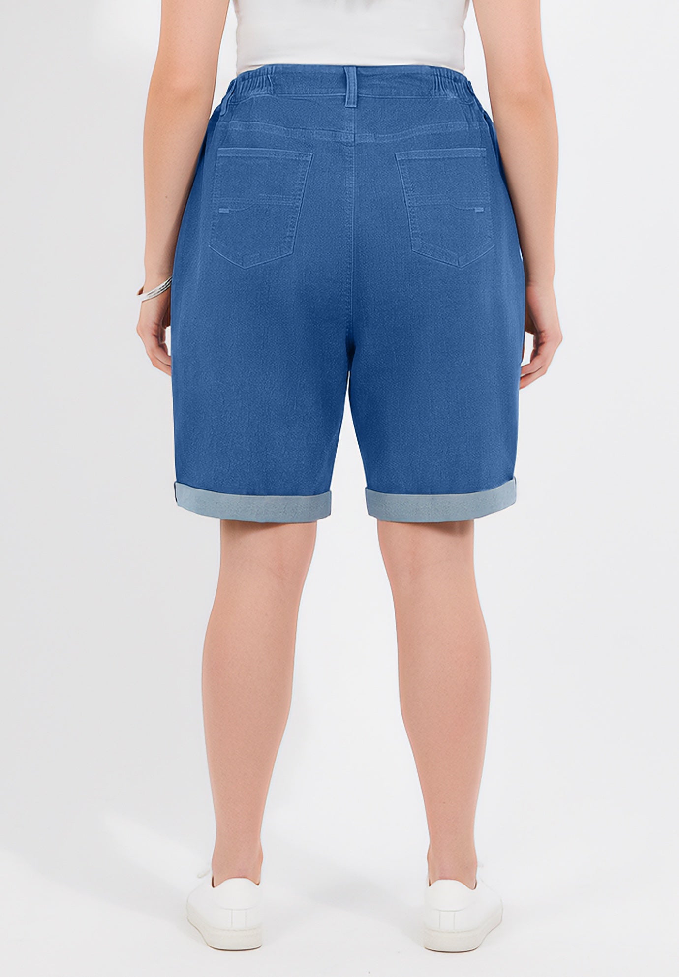 Right Fit&reg; Curvy Bermuda Short image number 1