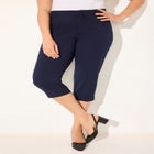 Right Fit&reg; Curvy Vent Capri image number null