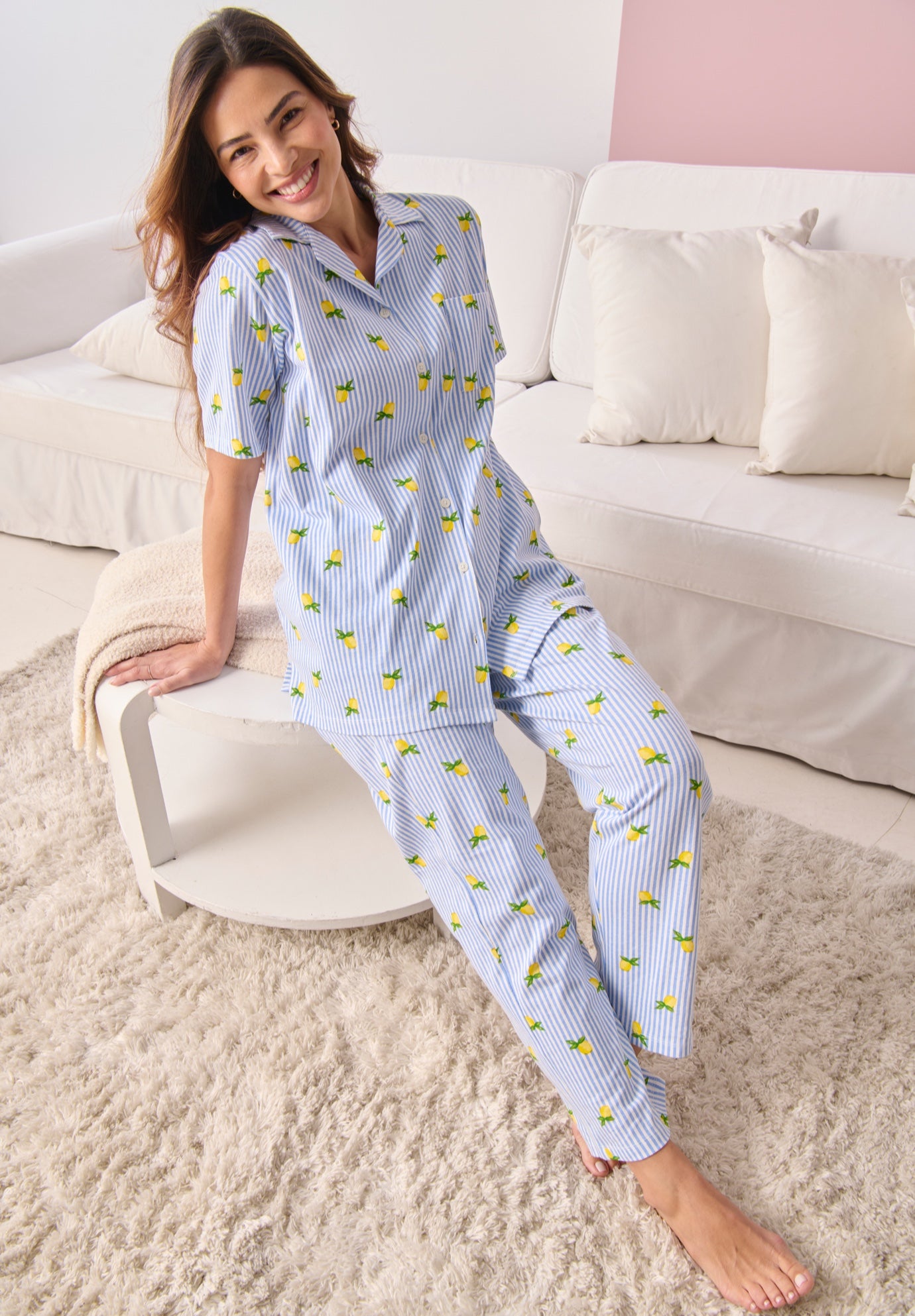 Button-Front Pajama image number 3