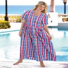 Long Seersucker Lounger image number null