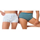 Comfort Choice Soft Cotton Brief/Boyshort 4-Pack image number null