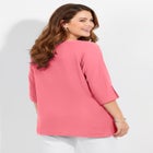 Embroidered Peasant Blouse image number null