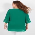 Crinkle Embroidered Tunic image number null